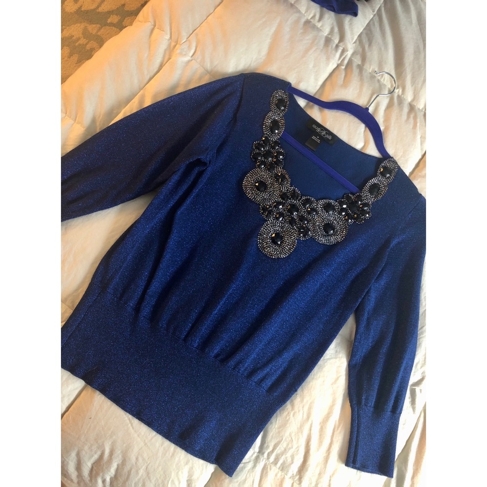 Sparkly Blue Top ✨